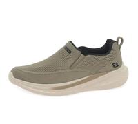 Skechers, Slade Royce Hombre, Malla de Punto Gris Pardo, 44 EU