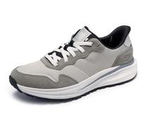 Skechers Zapatillas de ocio Hombre Slade Ultra-Mercer Gris cuero/malla 42 EU