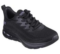 Skechers Sleek Waves, Bobs Unity-Olas Elegantes Mujer, Black Engineered Knit Trim, 35 EU