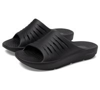 Skechers Slide, Sandalias deslizantes Mujer, Negro sintético, 41 EU