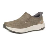 Skechers Slip-Ins 205356 Decklan Gulliver Taupe Mocasines Deportivos para Hombre de Tela, Topo, 46 EU
