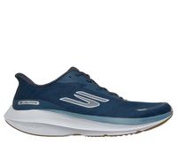Skechers Hombre Aero Pulse Performance Running Shoes - Lightweight Engineered Mesh Low-Top Daily Runner with Arch Support Slip-In Entrenador, Navy Textile Gray Trim, 43.5 EU