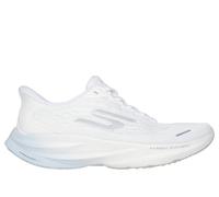 Skechers Aero Spark - Tenis sin cordones para mujer, blanco, azul, plateado (White/Silver/Light Blue), 37.5 EU