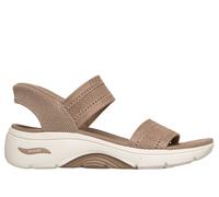 Skechers Slip-ins: Arch Fit 2.0 Sandal - Kennedy en Marrón Bronceado, talla 39, Vegan