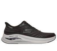Skechers Slip-ins: Arch Fit Skech-Air - Zoryn en Negro/Gris, talla 42.5, Vegan