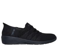 Skechers Arya Swiftly, Zapatillas Mujer, Black Knit, 38.5 EU