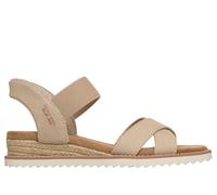 Skechers Slip-ins: BOBS Desert Kiss - Golden Lily en Natural, talla 40, Vegan