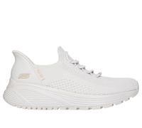 Skechers Zapatillas sin cordones Bobs Sparrow 2.0-Lucky Run para mujer, Blanco sucio, 40 EU