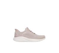 Skechers Zapatillas mujer Bobs Squad Chaos Current Muse Textil natural/dorado Talla 41