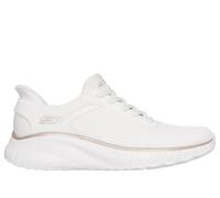 Skechers Slip-ins: BOBS Sport Squad Chaos en Blanco/Oro, talla 39.5, Vegan