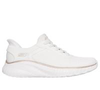 Skechers Slip-ins: BOBS Sport Squad Chaos en Blanco/Oro, talla 40, Vegan
