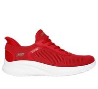 Skechers Zapatos deportivos sin cordones Bobs Squad Chaos-Current Muse para mujer, Rojo -, 37 EU