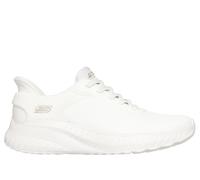Skechers Women's Bobs Squad Chaos Current Muse Sneaker, White, 5.5 UK Wide