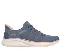 Skechers Slip-ins: BOBS Sport Squad Chaos - Ombre Paradise en Gris Pizarra, talla 40, Vegan