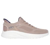 Skechers Slip-ins: BOBS Sport Squad Chaos - Solid Step en Taupe, talla 43, Vegan