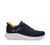 Skechers Zapatillas Slip-Ins Bobs Squad Chaos Hombre Azul Marino Talla 43
