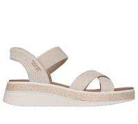 Skechers Slip-ins: BOBS Sun Ray - Bright Take en Natural, talla 36, Vegan