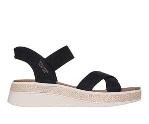 Skechers Slip-ins: BOBS Sun Ray - Bright Take en Negro, talla 37, Vegan