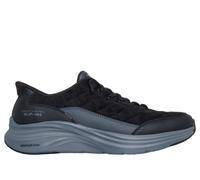 Skechers Slip-ins: Contour Foam - Cozy Fit Cordelux en Negro/Marengo, talla 45