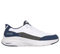 Skechers Slip-ins: Contour Foam - Cozy Fit en Blanco/Navy, talla 41.5