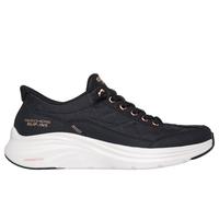 Skechers Slip-ins: Contour Foam - Cozy Fit Golden Hour en Negro/Oro Rosa, talla 36