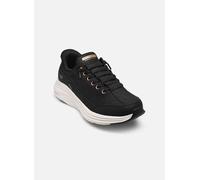 Skechers Contour Foam Golden Hour, Zapatillas Mujer, Black Mesh/Duraleather/Leather/Rose Gold Trim, 37 EU