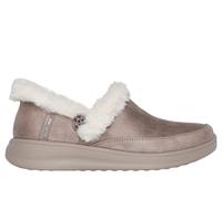 Skechers Slip-ins: Cozy Escape en Taupe, talla 40, Vegan