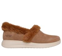Skechers Slip-ins: Cozy Escape - Snowy Bliss en Castaña, talla 38.5