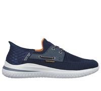 Skechers, Slip-ins: Delson 3.0-Roth, Mocasín para Hombre, Azul Marino nvy, 7 Wide