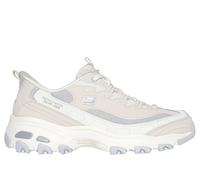 Skechers Slip-ins: D'Lites - Smooth Nostalgia en Natural/Gris, talla 39.5