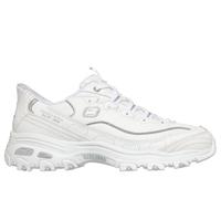 Skechers Slip-ins: D'Lites - Winning Choice en Blanco/Plata, talla 41