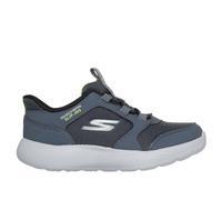 Skechers Slip-ins: Dyna-Lite - Turbo-Brisk Buddies en Marengo/Negro, talla 21