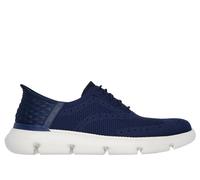 Skechers Slip-ins: Garza - Palma en Navy, talla 47.5, Vegan