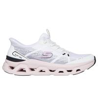 Skechers Slip-ins: Glide-Step Altus - Fast Lane en Blanco/Negro/Rosa, talla 38.5, Vegan