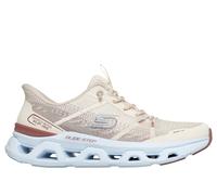 Skechers Slip-ins: Glide-Step Altus - Fast Lane en Natural/Azul Claro, talla 37.5, Vegan