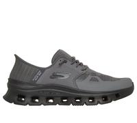Skechers 232930 CCBK Zapatillas Bajas para Hombre de Tela y sintéticas | Hands Free Slip Ins Heel Pillow Memory Foam Glide Step Suela de tracción