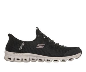 Skechers Slip-Ins: Glide-Step - Vibey en Negro/Natural, talla 41, Vegan