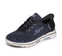 Skechers Slip-ins GO Golf Walk 5 - Zapatillas deportivas sin cierre para mujer, negro (Black/Lavender), 40 EU