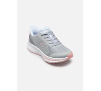 Skechers Tenis Go Run Consistent 2.0 CaptivaSneaker para Mujer, Gray Textile Lt Blue Trim, 40 EU