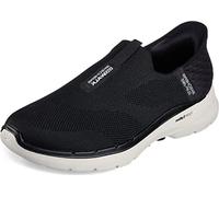 Skechers Slip-ins: Go Walk 6-Easy on Slip-on Walking Sneakers, Zapatillas Hombre, Negro, 49.5 EU