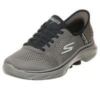 Skechers Slip-ins Go Walk 7-Free Hand 2 - Tenis para hombre, Marrón, 44 EU