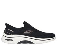 Skechers Slip-Ins: GO WALK Arch Fit 2.0 - Tatum en Negro/Oro Rosa, talla 41, Vegan