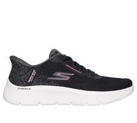 Skechers Zapatillas Slip-Ins Go Walk Flex Mujer Negro/Blanco Tri Talla 36