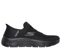 Skechers Go Walk Flex Grand Entry, Zapatillas Mujer, Ribete Textil Negro, 38 EU