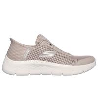 Skechers, Grand Entry, Zapatillas sin Cordones para Mujer Go Walk Flex, Gris Topo, 37 EU