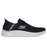 Skechers Free Slip-ins Go Walk Flex-Hands Up Sneaker, Zapatillas Hombre, Negro y Gris, 46 EU