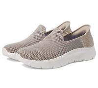 Skechers Slip-ins Go Walk Flex-Relish, Zapatillas Mujer, Blue Taupe, 37 EU Ancho
