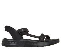 Skechers Mujer Go Walk Flex Sandal Illuminate Slip-In ENTRENADOR, Black Textile, 40 EU