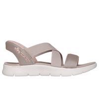 Skechers Slip-ins: GO WALK Flex Sandal - Liliana en Taupe, talla 36, Vegan