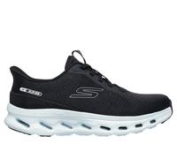 Skechers Slip-ins: GO WALK Glide-Step 2.0 - Nessa en Negro/Azul Claro, talla 40, Vegan